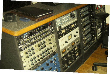 Stoughton Recording Studio Gear Rack